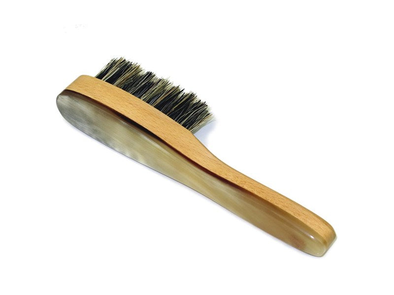 Beard Brush Horn & Wood Handle | Grooming Essentials