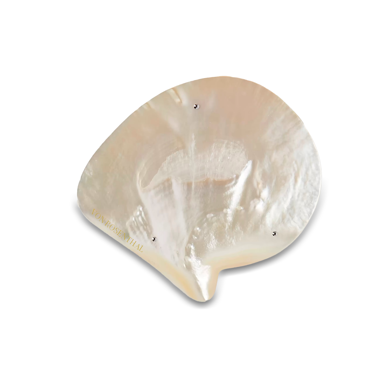 Caviar Serving Dish – Handcrafted Mother of Pearl Plate