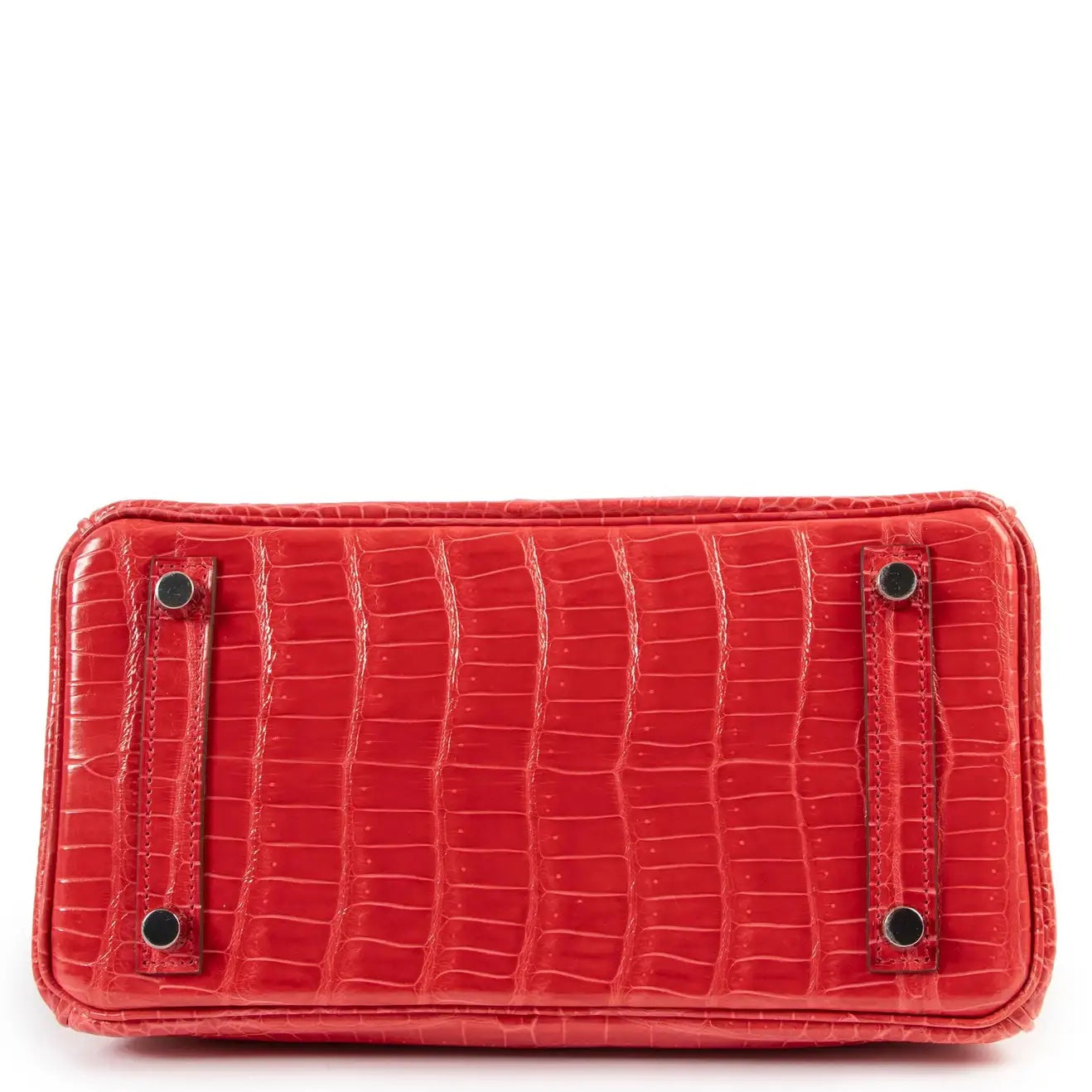 Hermès Birkin 25cm Bourgainvillier Crocodile Porosus Lisse PHW | Rare Collector’s Piece