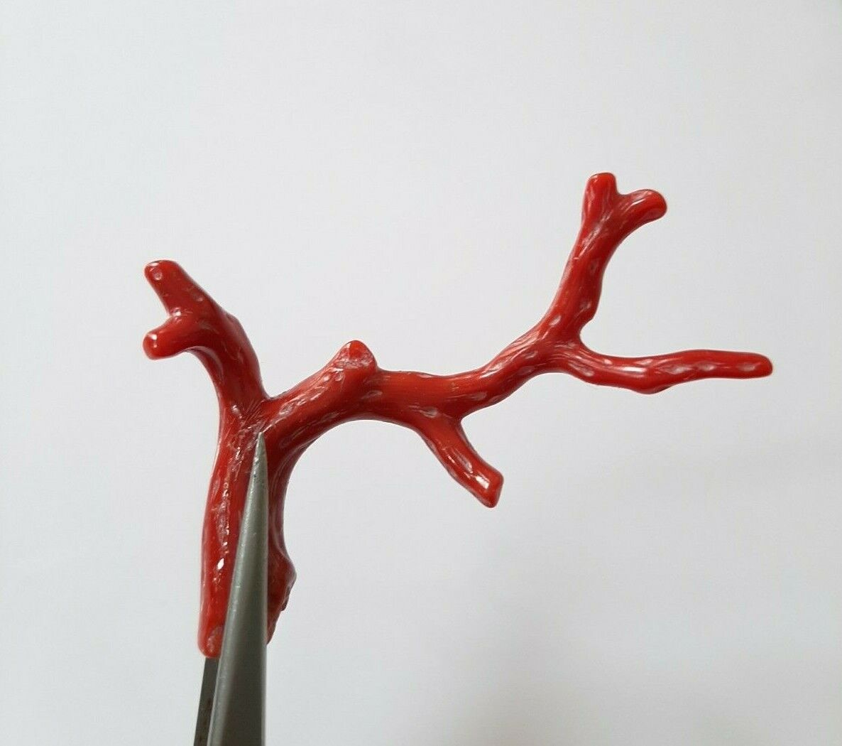 Colgante Cornicello italiano – Auténtico coral rojo sardo | Cornetto Corno Rosso Cornetto