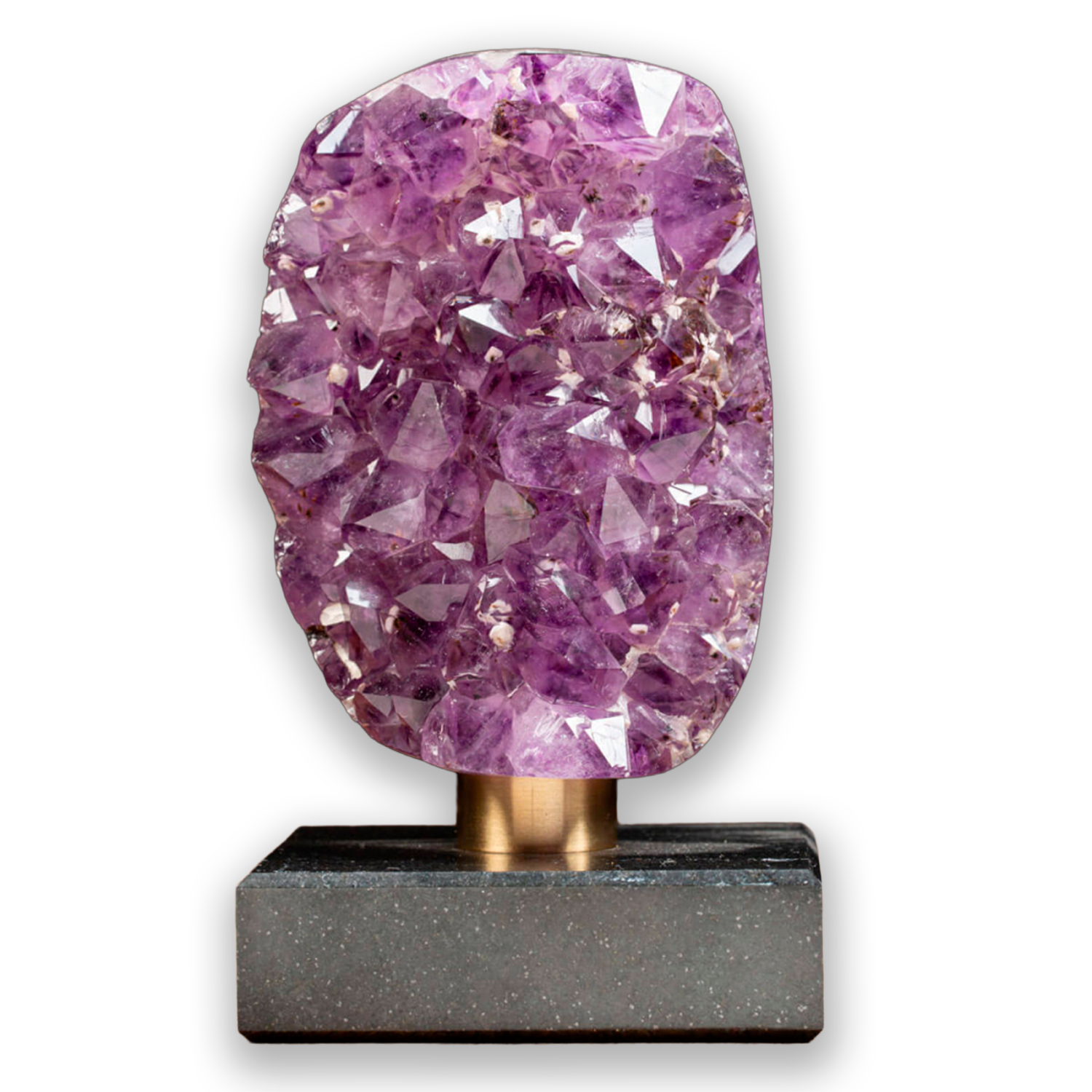 Amethyst on Marble Base – Mineral Collection