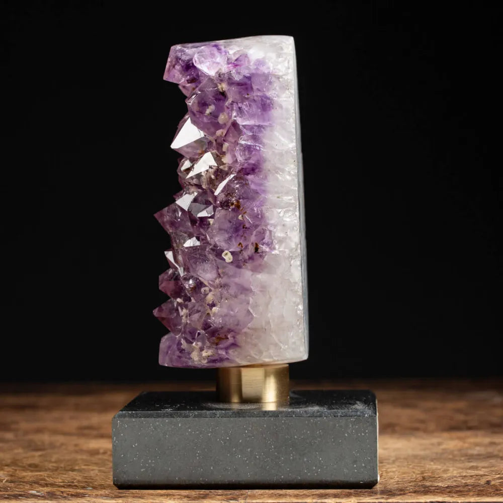 Amethyst on Marble Base – Mineral Collection