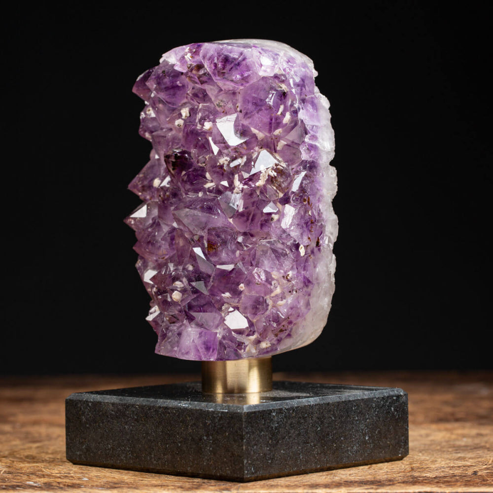 Amethyst on Marble Base – Mineral Collection
