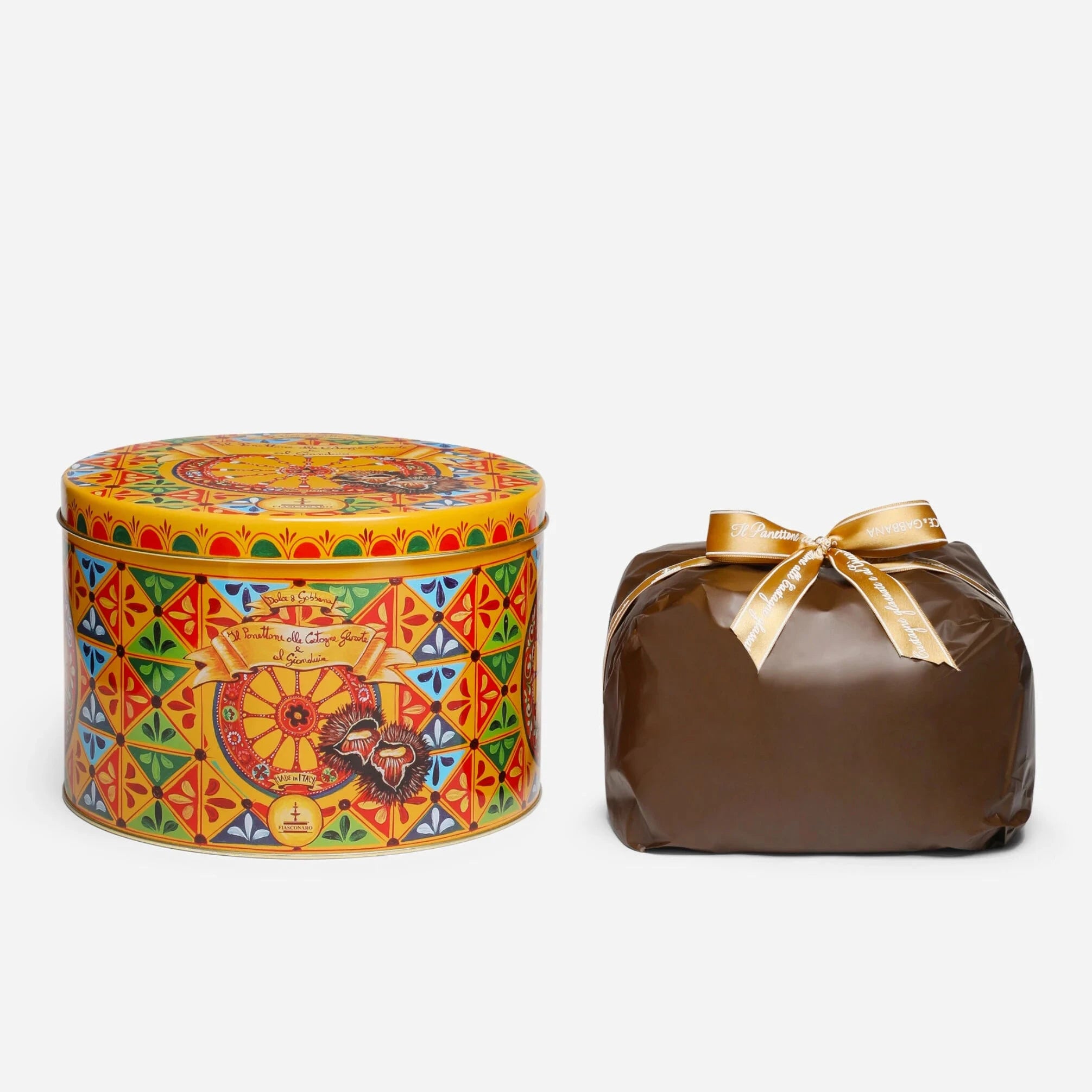 Chestnut & Gianduja Panettone | DOLCE & GABBANA x FIASCONARO