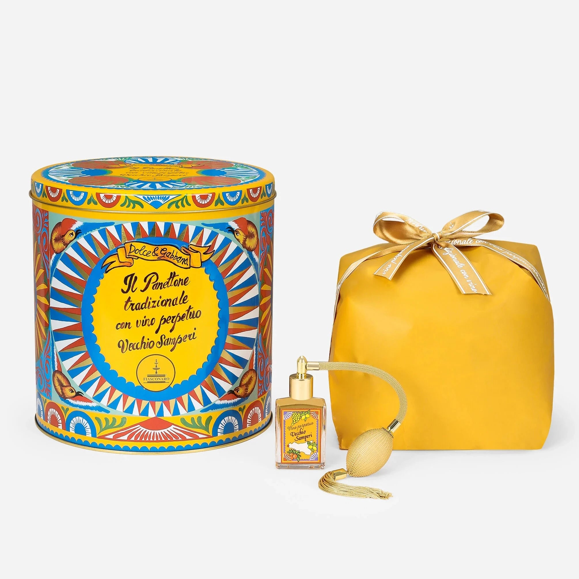 Panettone al vino Vecchio Samperi | DOLCE &amp; GABBANA x FIASCONARO 