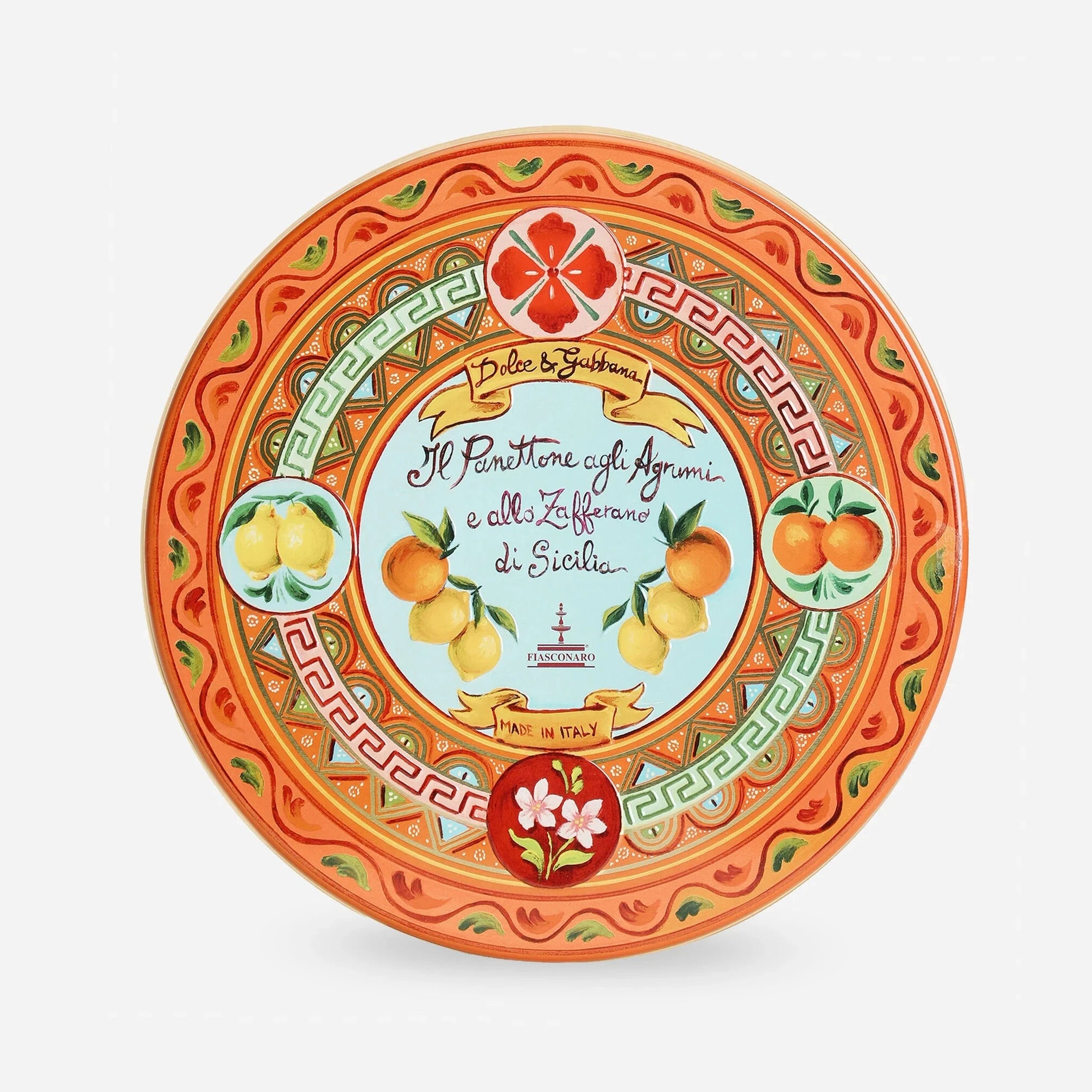 Sicilian Citrus Fruits & Saffron Panettone | DOLCE & GABBANA x FIASCONARO
