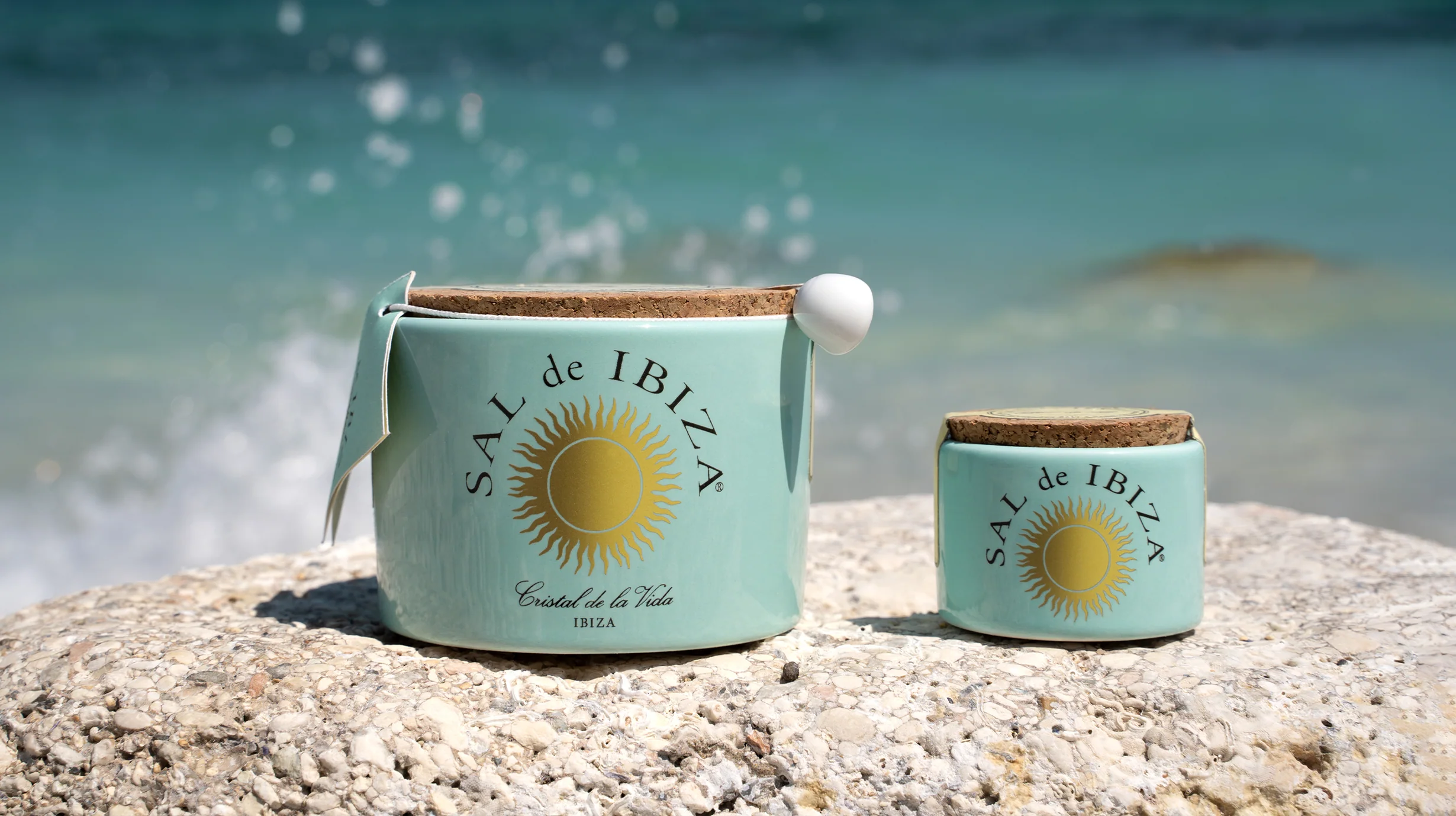 Flor de Sal de Ibiza | Premium Sea Salt from the Mediterranean in Ceramic Pot